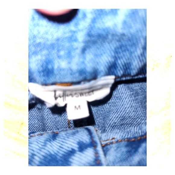 Bittersweet Retro, High-Waisted, Belted Jeans, M - Picture 3 of 4